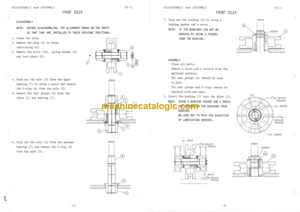 Hitachi KH700 Service manual