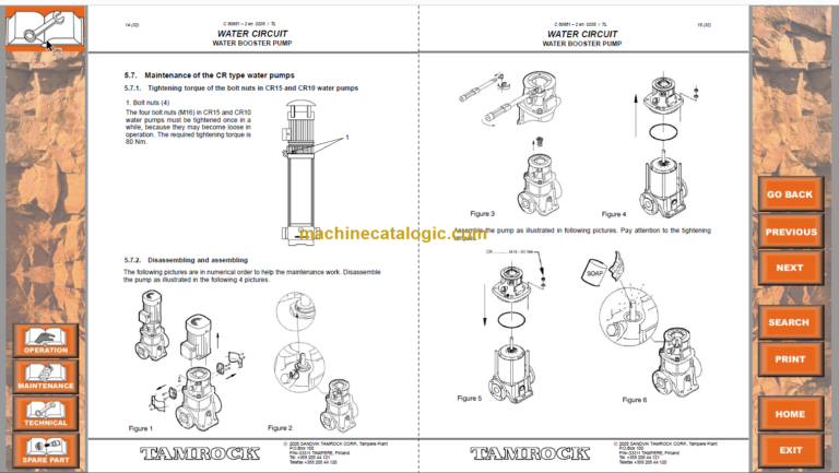 SOLO 7-15 F Workshop Manual Serial No. 105A8493-1