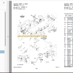 Hitachi ZC50C-5 ZC50T-5 Vibratory Roller Parts Catalog