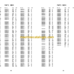 Hitachi ZC220P-5 Tired Roller Parts Catalog