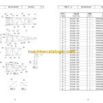 Hitachi Sumitomo SCX900HD-2 Bracing List