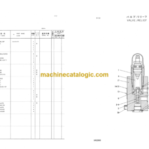 Hitachi KH180-3 Equipment Components Parts Catalog