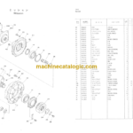Hitachi KH150-3 Crawler Crane With HD Winches Parts Catalog