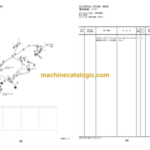 Hitachi ZW330-6 Wheel Loader Parts Catalog