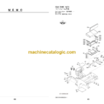 Hitachi ZC50C-5 ZC50T-5 Vibratory Roller Parts Catalog