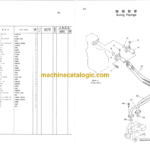 Hitachi KH230 Hydraulic Crawler Crane Parts Catalog Serial No.0105-
