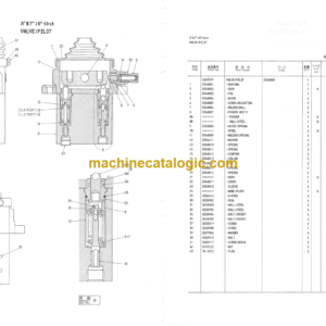 Hitachi KH180-5 Equipment Components Parts Catalog Serial No.00914-