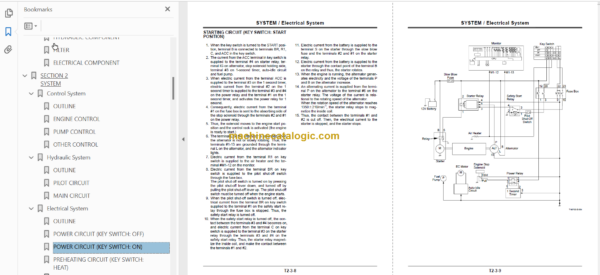 Hitachi ZX30 ZX35 ZX40 ZX50 Excavator Technicial and Workshop Manual