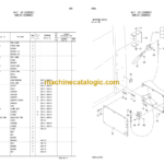 Hitachi ZW250J Snow Removal Attachment Parts Catalog