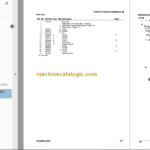 Hitachi RA100D-2 CA252D Vibratory Roller Parts Catalog
