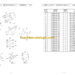 Hitachi Sumitomo SCX3500-3 Bracing List