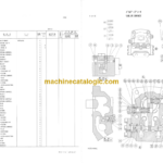 Hitachi KH180-5 Equipment Components Parts Catalog Serial No.00914-