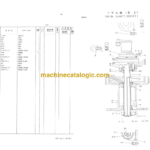 Hitachi KH300-3 Hydraulic Crawler Crane Parts List