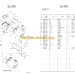 Hitachi ZW250J Snow Removal Attachment Parts Catalog