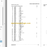 Hitachi RA100D-2 CA252D Vibratory Roller Parts Catalog