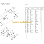 Hitachi KH230 Hydraulic Crawler Crane Parts Catalog Serial No.0105-