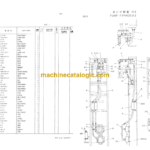 Hitachi KH300-3 Hydraulic Crawler Crane Parts List