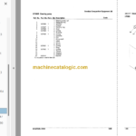 Hitachi RA100D-2 CA252D Vibratory Roller Parts Catalog
