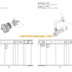 Hitachi ZW100-6 ZW120-6H Engine Parts Catalog