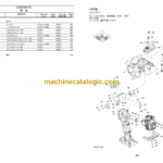 Hitachi ZV55R 65R Vibratory Rammer Parts Catalog