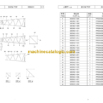Hitachi Sumitomo SCX1200-2 Bracing List