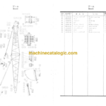 Hitachi KH150-2 Crawler Crane with HD winches Parts Catalog