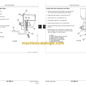 John Deere 540G 640G 740G 548G 648G 748G Skidder Repair Technical Manual