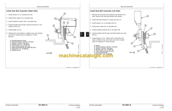John Deere 540G 640G 740G 548G 648G 748G Skidder Repair Technical Manual