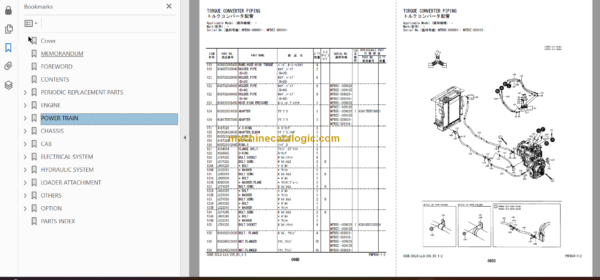 Hitachi ZW310-6 Wheel Loader (PNGB-1-2) Parts Catalog