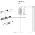 Hitachi ZW180-7 ZW180PL-7 Wheel Loader Equipment Componnents Parts Catalog