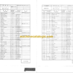 Hitachi KH300 KH700 Hydraulic Equipment Components Parts Catalog