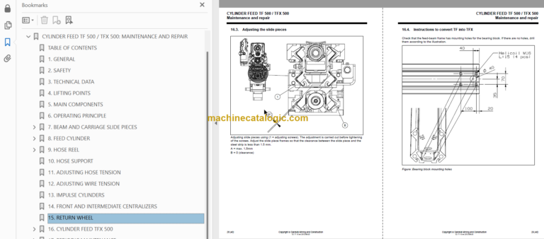 Sandvik DD421-60 Workshop Manual Serial No. 112D20859-1