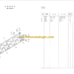 Hitachi KH125-3 Hydraulic Crawler Crane Parts Catalog Serial No.0601-