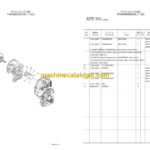 Hitachi ZW310 ZW310-A Equipment Components Parts Catalog