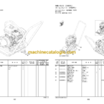 Hitachi ZV40PFL 40PF 50PF 60PFL 60PF 60PS 80P 80PI Vibratory Plate Parts Catalog