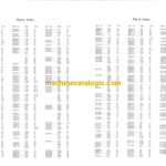 Hitachi KH125-3 Hydraulic Crawler Crane Parts Catalog Serial No.0601-