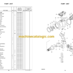 Hitachi ZX370+ Parts Catalog