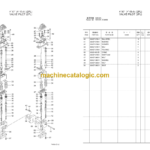 Hitachi ZW310 ZW310-A Equipment Components Parts Catalog