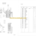Hitachi KH180-5 Equipment Components Parts Catalog