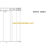 Hitachi ZW310-5A Wheel Loader Equipment Components Parts Catalog (PNFC90-E1-1)