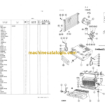 Hitachi KH700-2 Equipment Components Parts Catalog