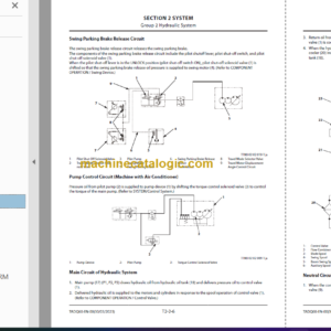 Hitachi ZX30U-5B Technical and Workshop Manual