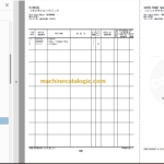 Hitachi ZW180-6 Wheel Loader Engine Parts Catalog
