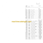 Hitachi KH700-2 Equipment Components Parts Catalog
