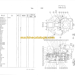 Hitachi KH180-5 Equipment Components Parts Catalog