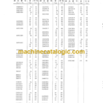 Hitachi KH150-2 CRANE FRONT ATTACHMENT Parts Catalog