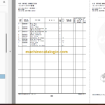 Hitachi ZW180-6 Wheel Loader Engine Parts Catalog