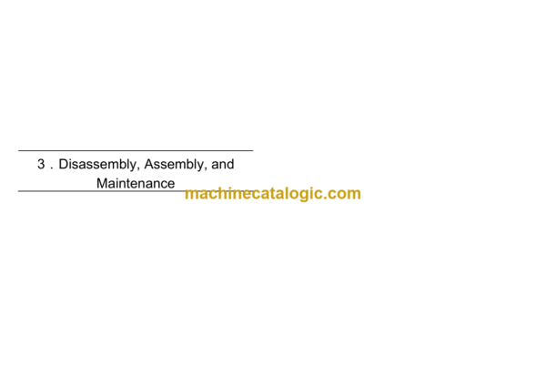 Hitachi E75-ENB3-HGTK-1 Engine Manual