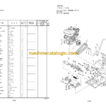 Hitachi TPD60E TPD80E TPD80EH TPD90E TPD90EH TPD110E TPD110EH Vibratory Plate Parts Catalog