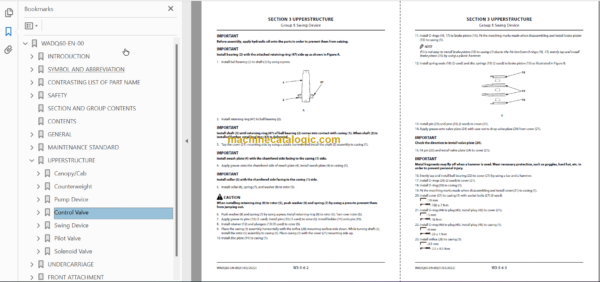 Hitachi ZX30U-5B Hydraulic Excavator Technicial and Workshop Manual